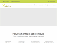 Tablet Screenshot of polwita.pl